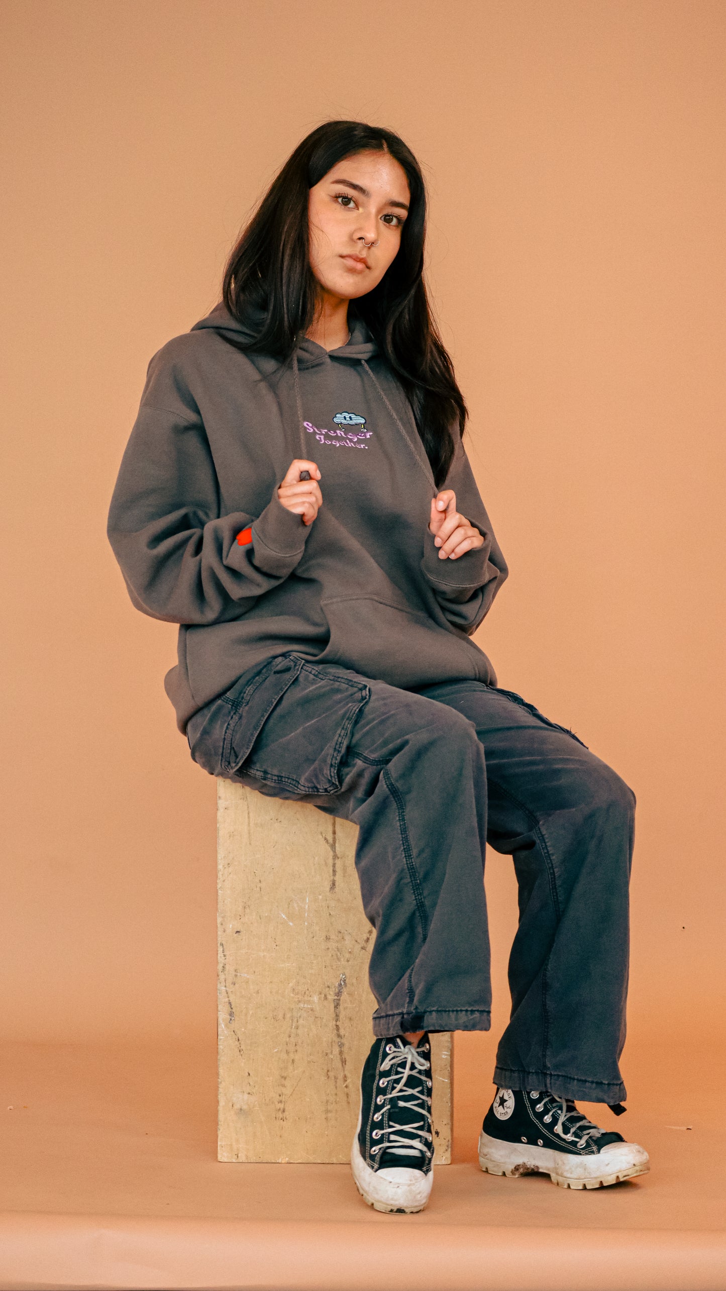 Stronger Together Hoodie "Depression"
