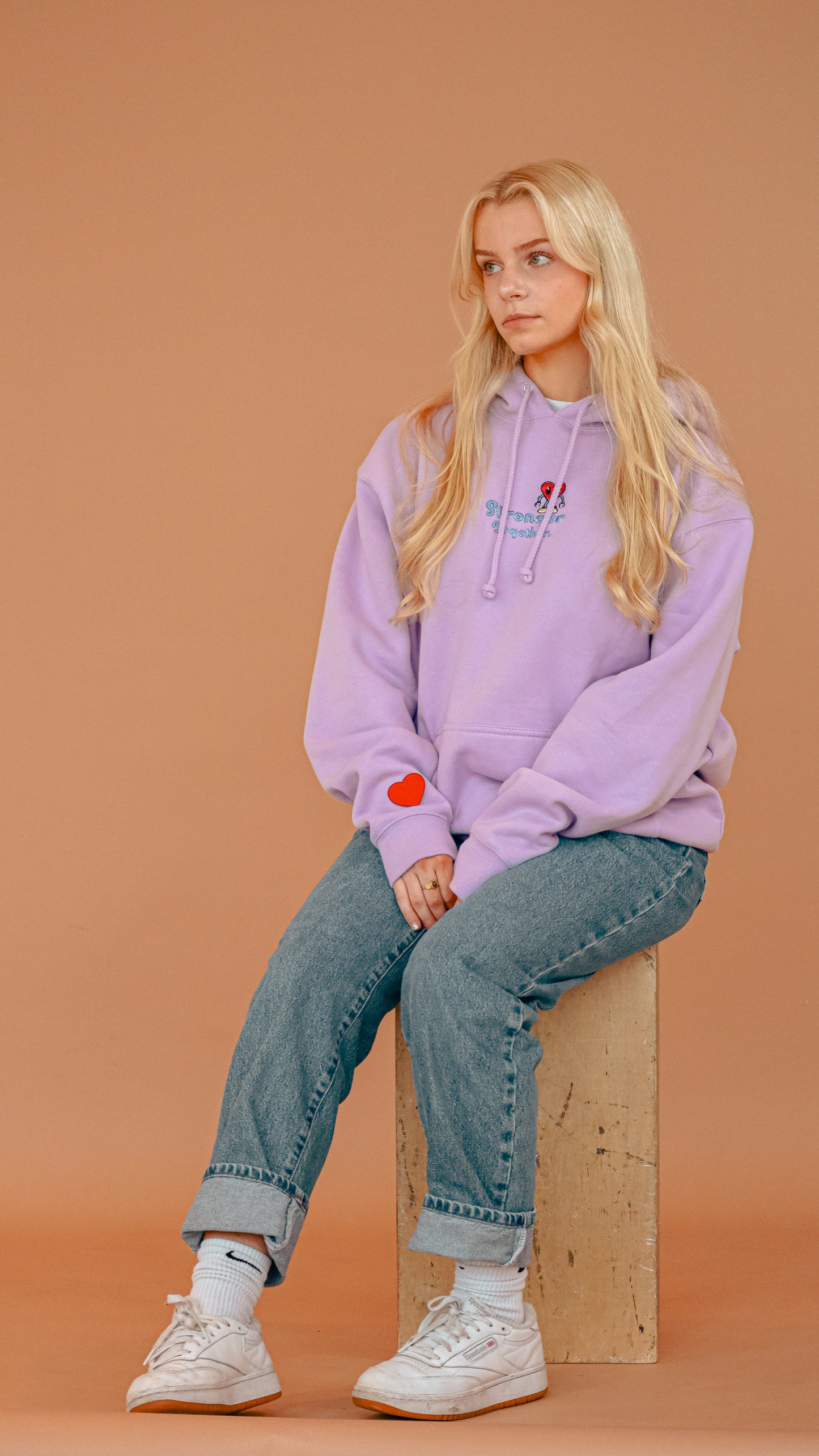 Stronger Together Hoodie "Self Love"