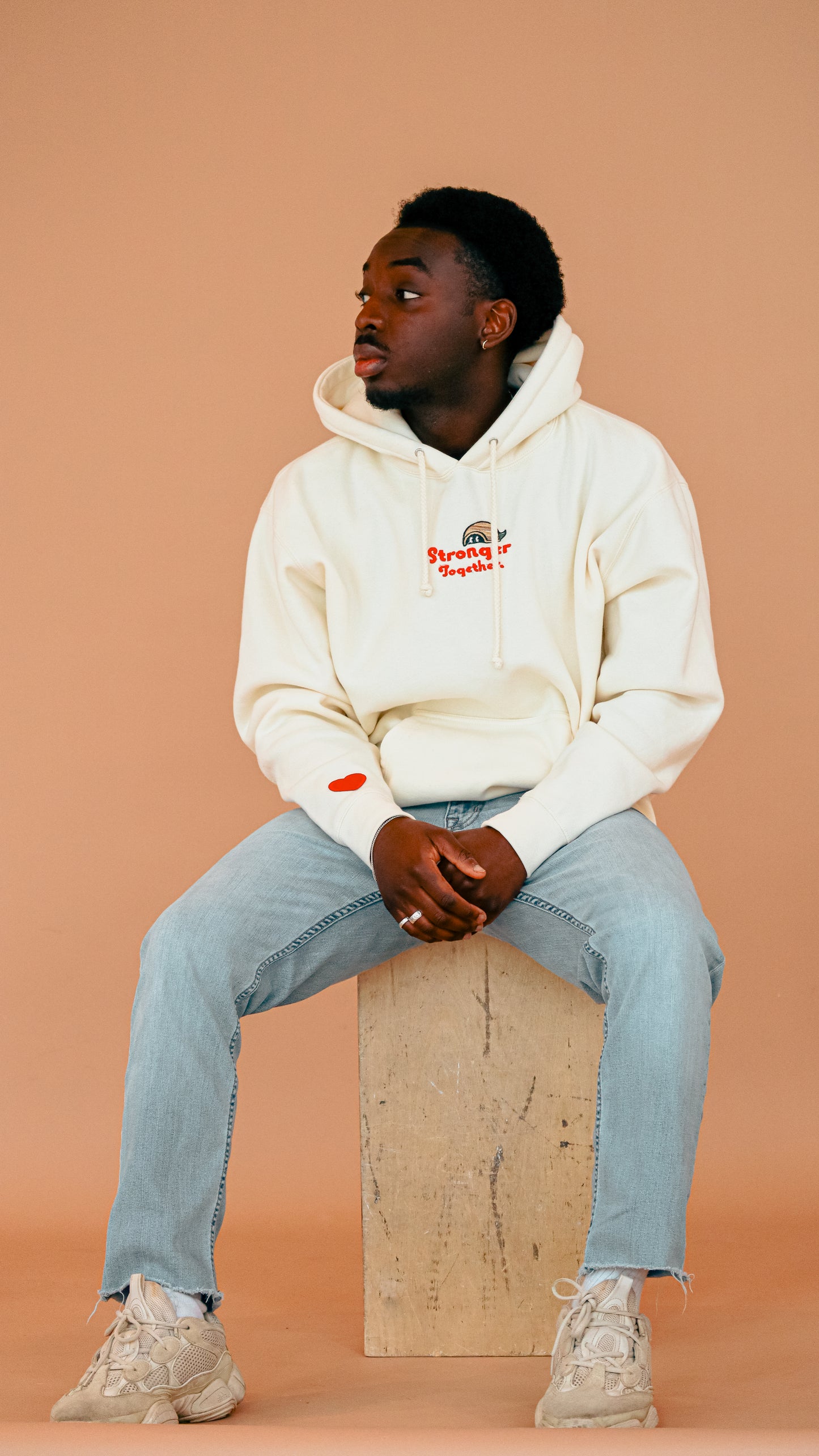 Stronger Together Hoodie "Anxiety"